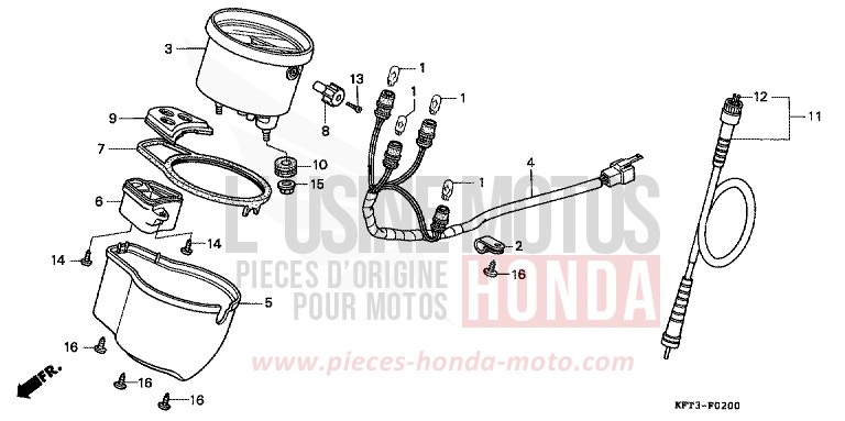 METER for City Fly FRIGHT GREEN (G168E) from 1998